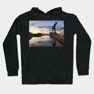 Glasgow sunset on the Clyde. Hoodie